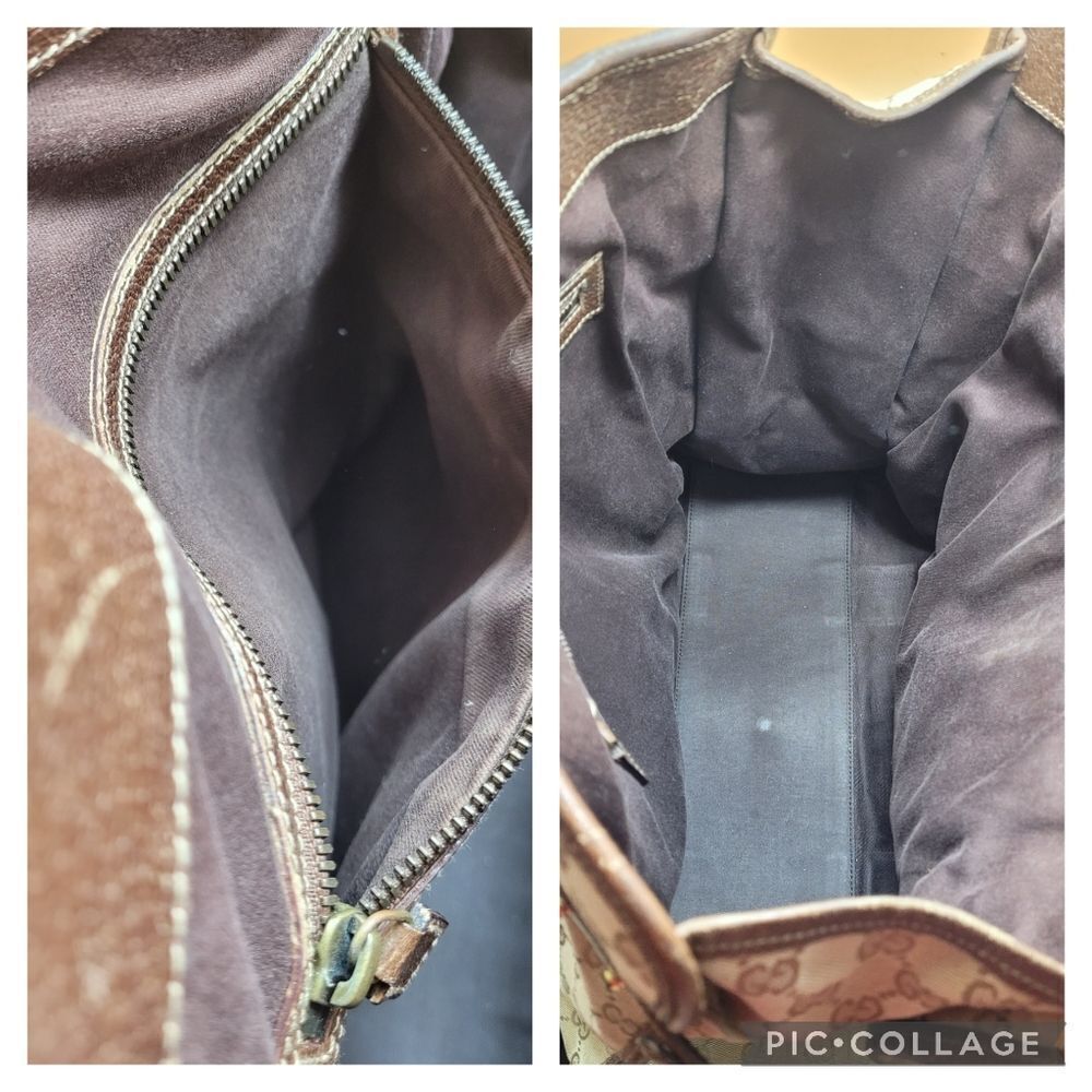 Authentic Gucci GG Monogram Large Tote - Picture 9 of 10